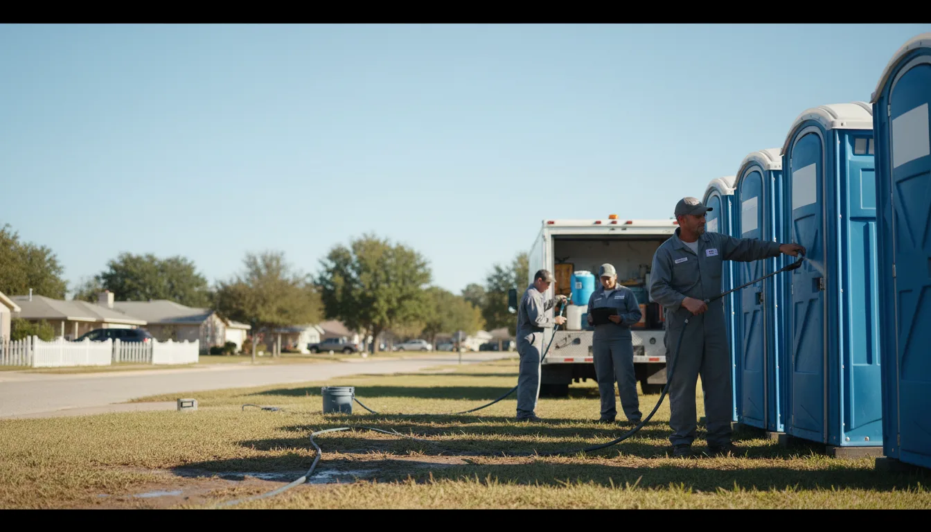 Long-Term Portable Toilet Rental in Belleville, AR near me